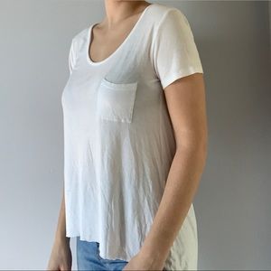 White Pocket Tee